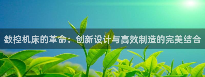 天辰娱乐待遇:数控机床的革命:创新设计与高效制造的完美结合
