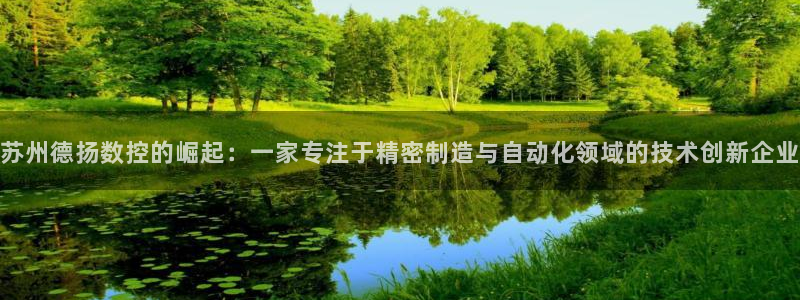 天辰娱乐文化:苏州德扬数控的崛起:一家专注于精密制造与自动化领域的技术创新企业