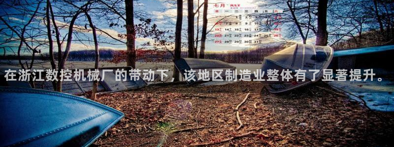 天辰娱乐指尖所:在浙江数控机械厂的带动下,该地区制造业整体有了显著提升。