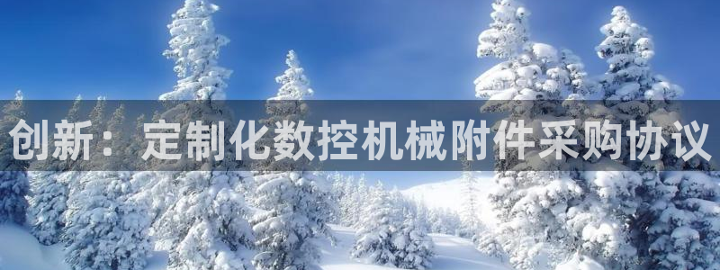 天辰娱乐 44516:创新:定制化数控机械附件采购协议